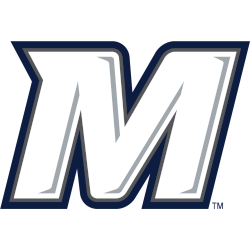 Monmouth Hawks Alternate Logo 2014 - Present